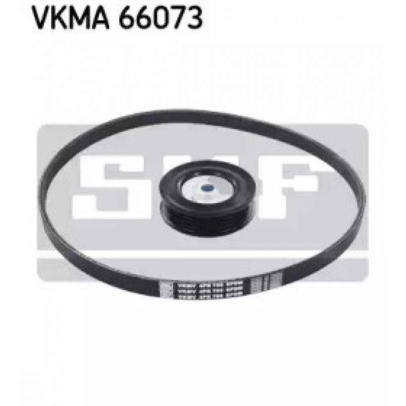 VKMA 66073 SKF Комплект доріжкового ремня (ролик, ремінь)